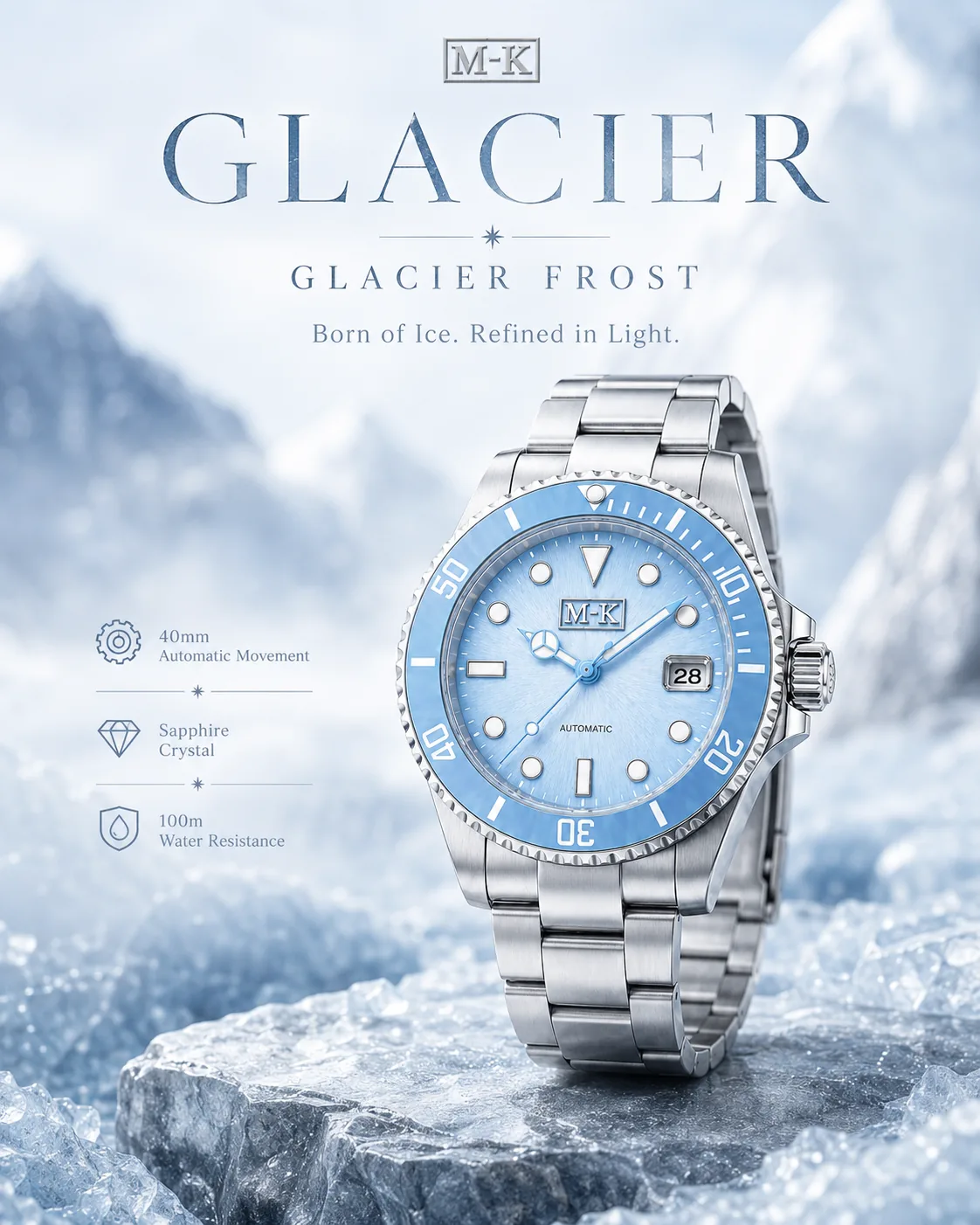 Glacier Glacier Frost production campaign image
